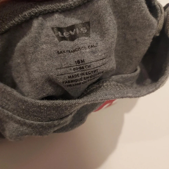 Levi's baby-boys Graphic T-shirt, Sweatshirt & Joggers 3-piece Outfit Set 18M - Picture 4 of 10